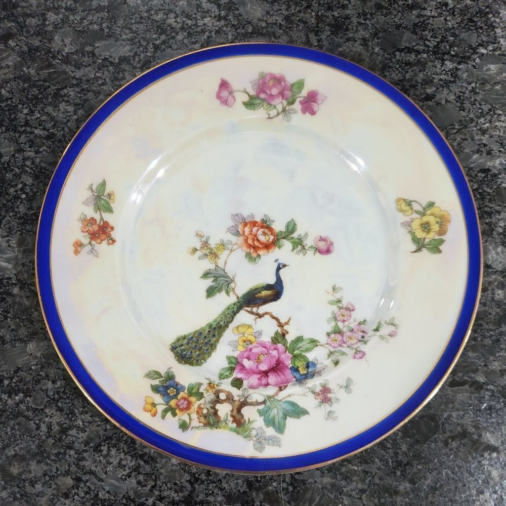 CT Atwasser Silesia Peacock Plate